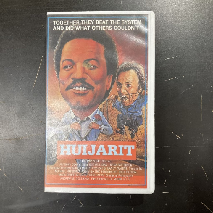 Huijarit VHS (VG+/M-) -draama-