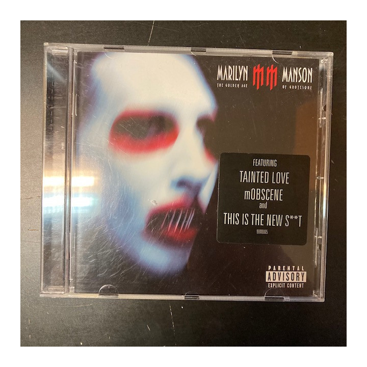 Marilyn Manson - The Golden Age Of Grotesque CD (VG+/M-) -industrial rock-