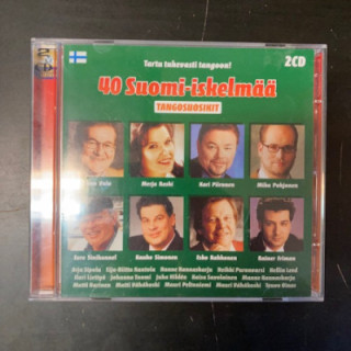 V/A - 40 Suomi-iskelmää (Tangosuosikit) 2CD (VG+/M-)