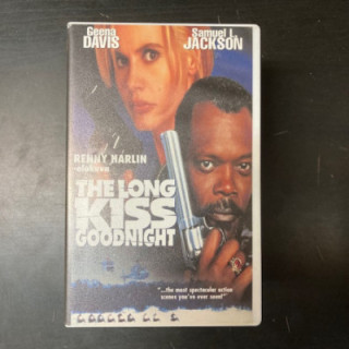 Long Kiss Goodnight VHS (VG+/M-) -toiminta-