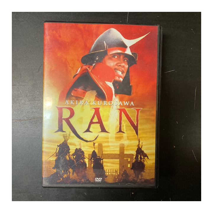 Ran DVD (VG+/M-) -draama/sota-