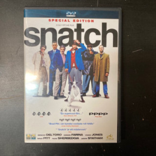 Snatch - hävyttömät (special edition) DVD (VG+/M-) -toiminta/komedia-