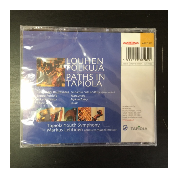 Tapiolan Nuoret Sinfonikot - Louhen polkuja CD (avaamaton) -klassinen-