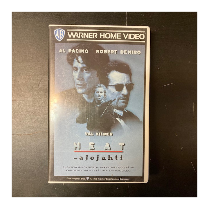 Heat - ajojahti VHS (VG+/M-) -toiminta/draama-