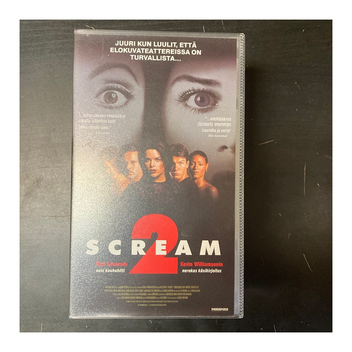Scream 2 VHS (VG+/M-) -kauhu-