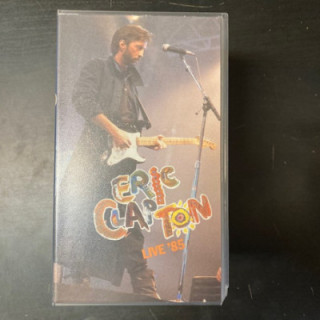 Eric Clapton - Live '85 VHS (VG+/M-) -blues rock-