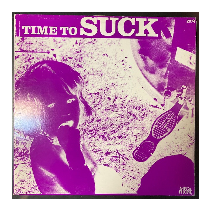 Suck - Time To Suck LP (VG+-M-/VG+) -psychedelic hard rock-