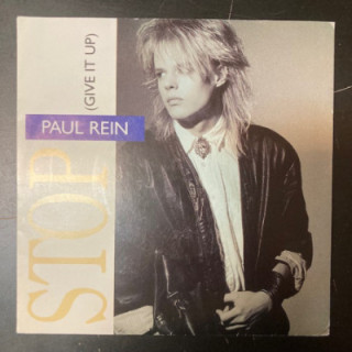 Paul Rein - Stop (Give It Up) 7'' (VG/VG+) -italo-disco-