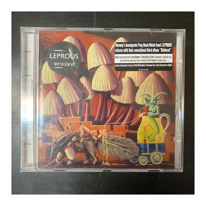 Leprous - Bilateral CD (VG+/M-) -prog metal-