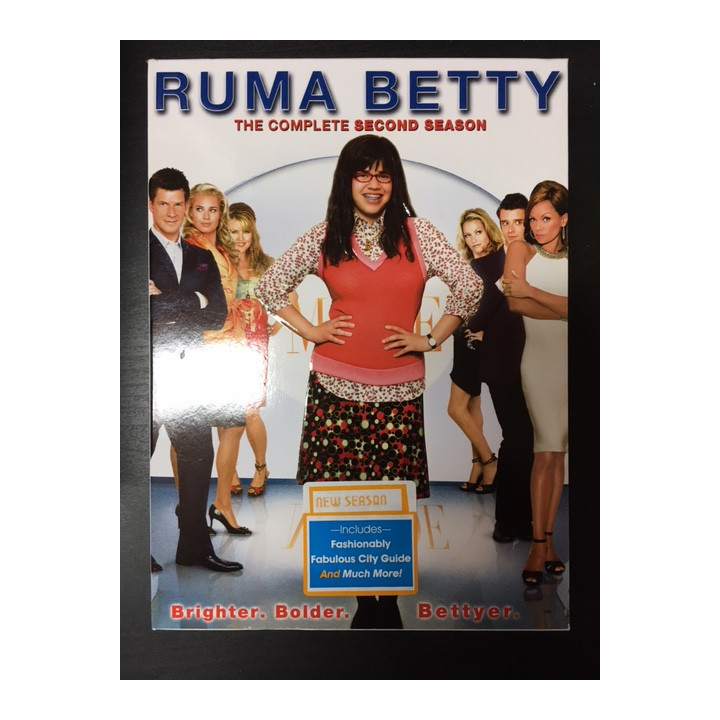 Ruma Betty - Kausi 2 5DVD (VG+/M-) -tv-sarja-