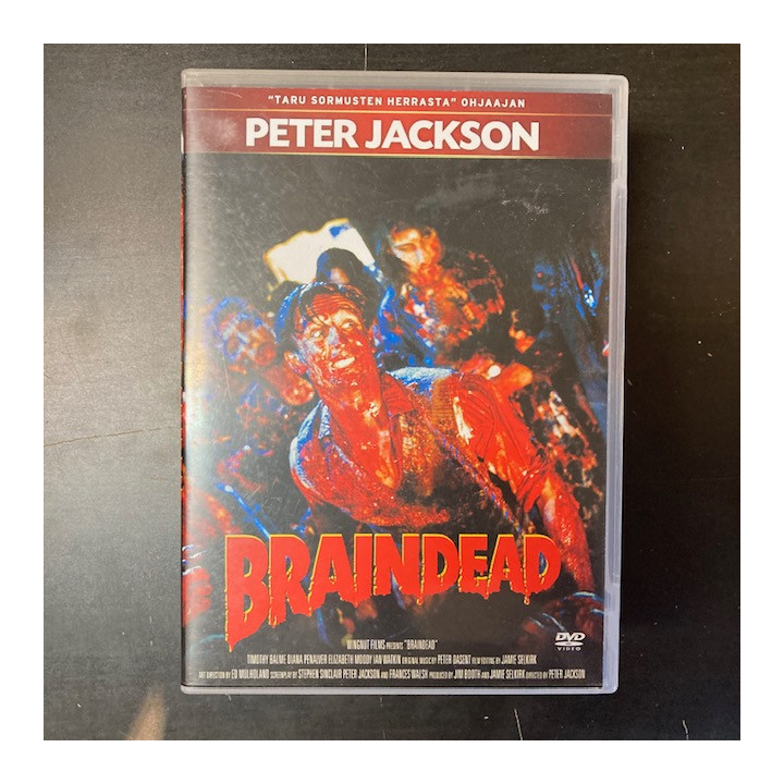 Braindead DVD (VG+/M-) -kauhu/komedia-