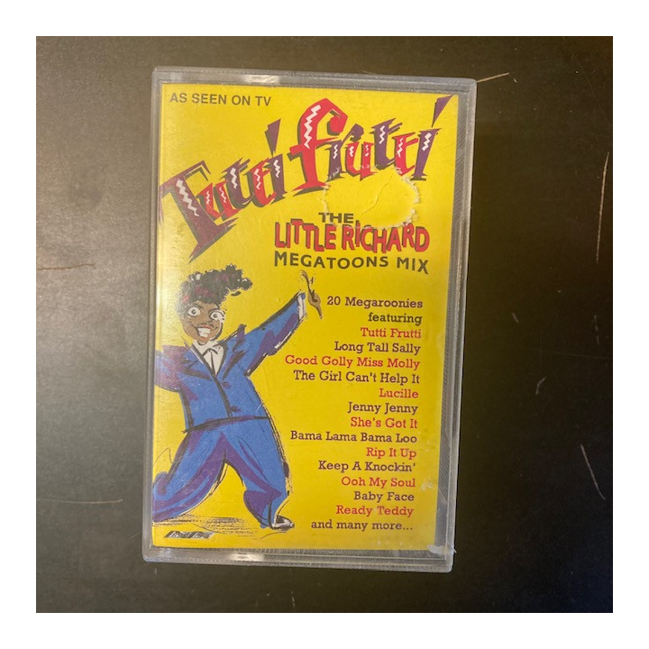 Tutti Frutti - The Little Richard Megatoons Mix C-kasetti (VG+/VG+) -rock n roll-