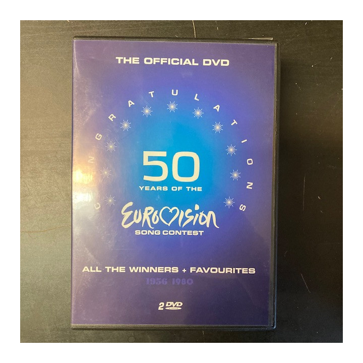 Congratulations (50 Years Of The Eurovision Song Contest 1956-1980) 2DVD (VG+-M-/M-) -pop-