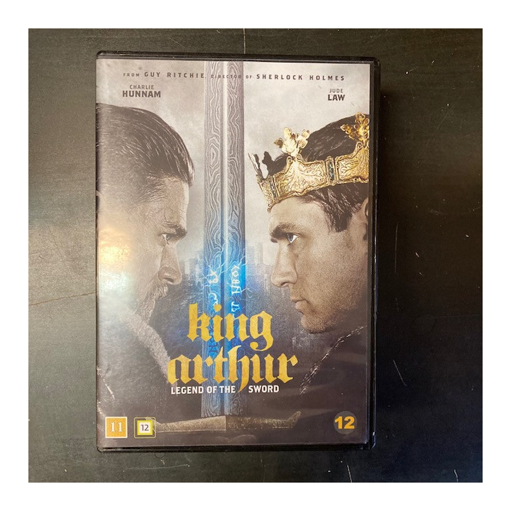 King Arthur - Legend Of The Sword DVD (M-/M-) -seikkailu/draama-