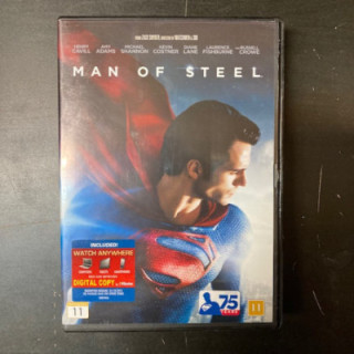 Man Of Steel DVD (VG+/M-) -toiminta/sci-fi-
