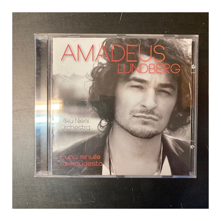 Amadeus Lundberg & Riku Niemi Orchestra - Puhu minulle rakkaudesta CD (VG+/M-) -iskelmä-