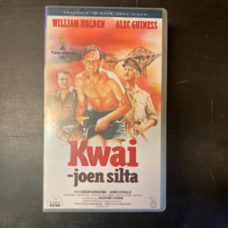 Kwai-joen silta VHS (VG+/M-) -sota/draama-