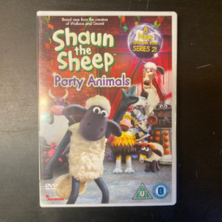 Shaun The Sheep - Party Animals DVD (M-/M-) -animaatio- (ei suomenkielistä tekstitystä)