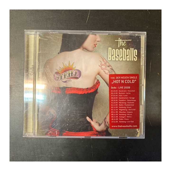 Baseballs - Strike CD (M-/VG+) -rockabilly-