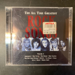 V/A - All Time Greatest Rock Songs Volume 1 2CD (VG+/VG+)