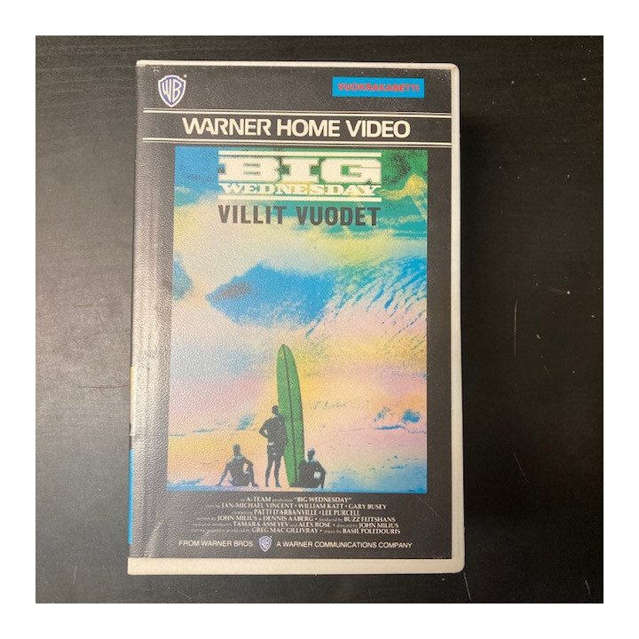 Villit vuodet VHS (VG+/VG+) -draama-