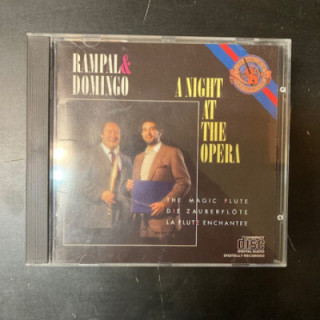 Jean-Pierre Rampal & Placido Domingo - A Night At The Opera CD (M-/M-) -klassinen-