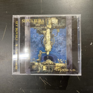 Sepultura - Chaos A.D. CD (VG+/M-) -groove metal-