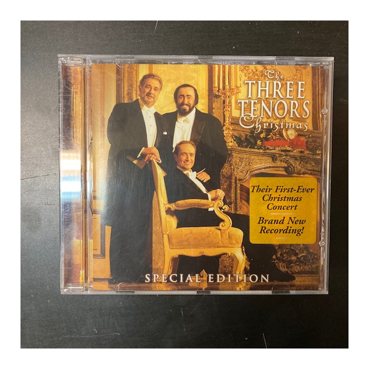 Three Tenors - Christmas (special edition) CD (VG+/M-) -joululevy-