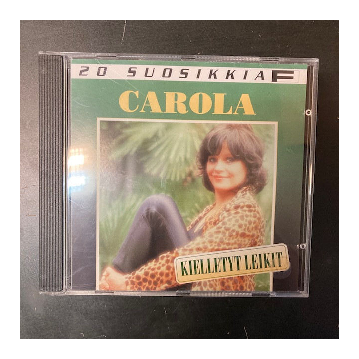 Carola - 20 suosikkia CD (VG+/VG+) -iskelmä-