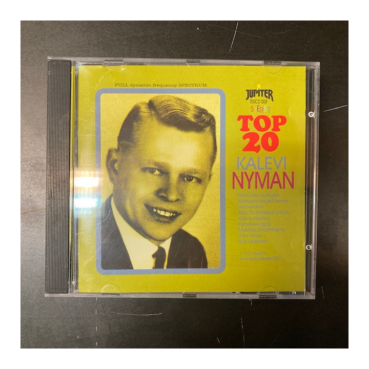 Kalevi Nyman - Top 20 CD (VG+/VG+) -iskelmä-