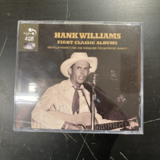 Hank Williams - Eight Classic Albums (remastered) 4CD (M-/M-) -country-