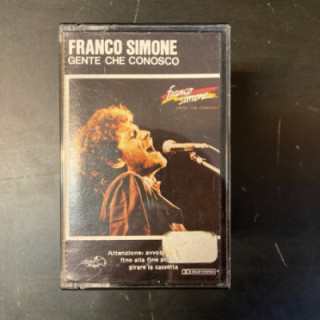 Franco Simone - Gente Che Conosco C-kasetti (VG+/M-) -pop-