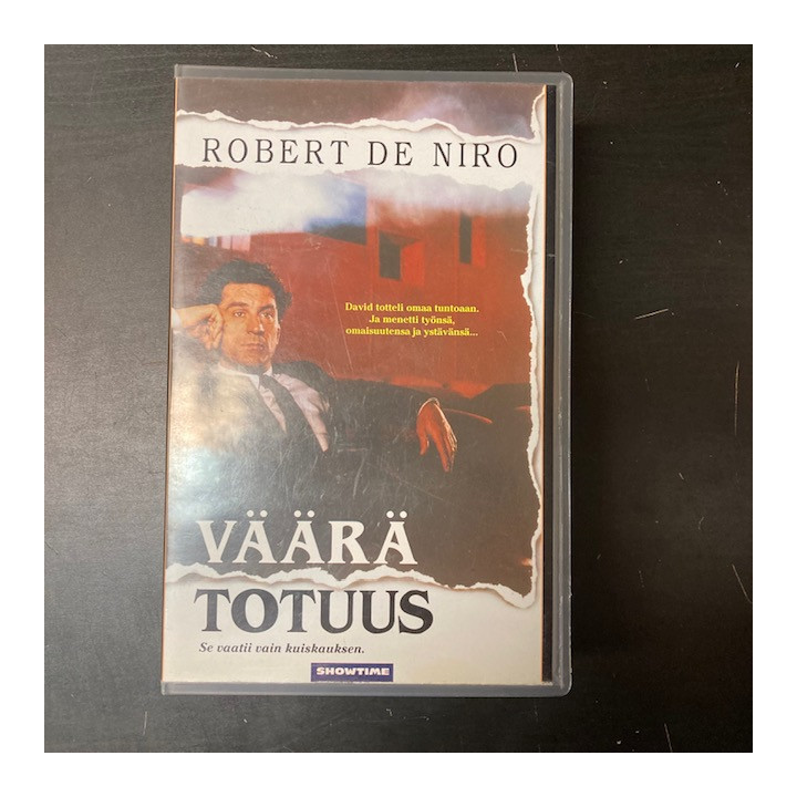 Väärä totuus VHS (VG+/M-) -draama-