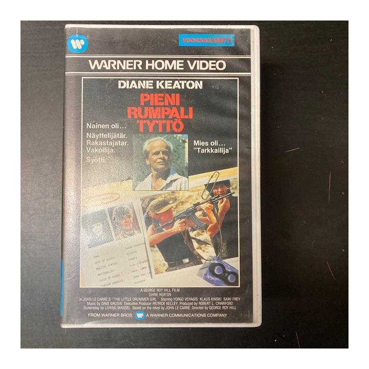 Pieni rumpalityttö VHS (VG+/VG+) -draama-