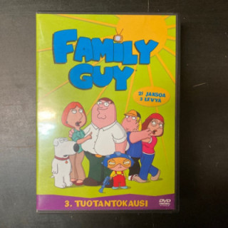 Family Guy - Kausi 3 3DVD (VG/M-) -tv-sarja-