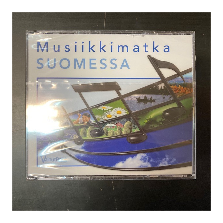 V/A - Musiikkimatka Suomessa 4CD (avaamaton)