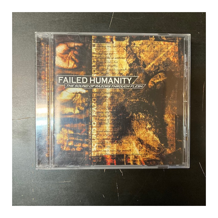 Failed Humanity - The Sound Of Razors Through Flesh CD (VG+/M-) -death metal-