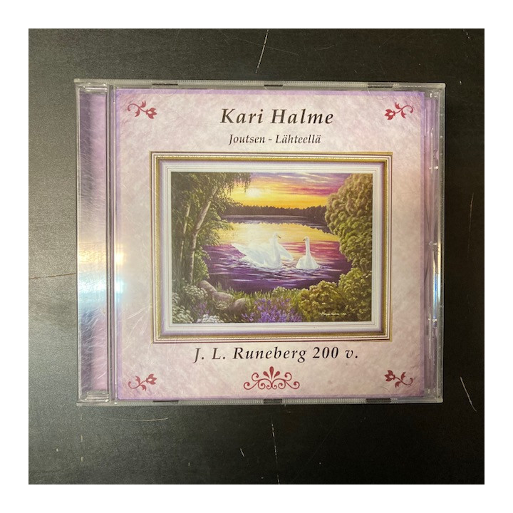 Kari Halme - Joutsen-Lähteellä CD (M-/M-) -laulelma-