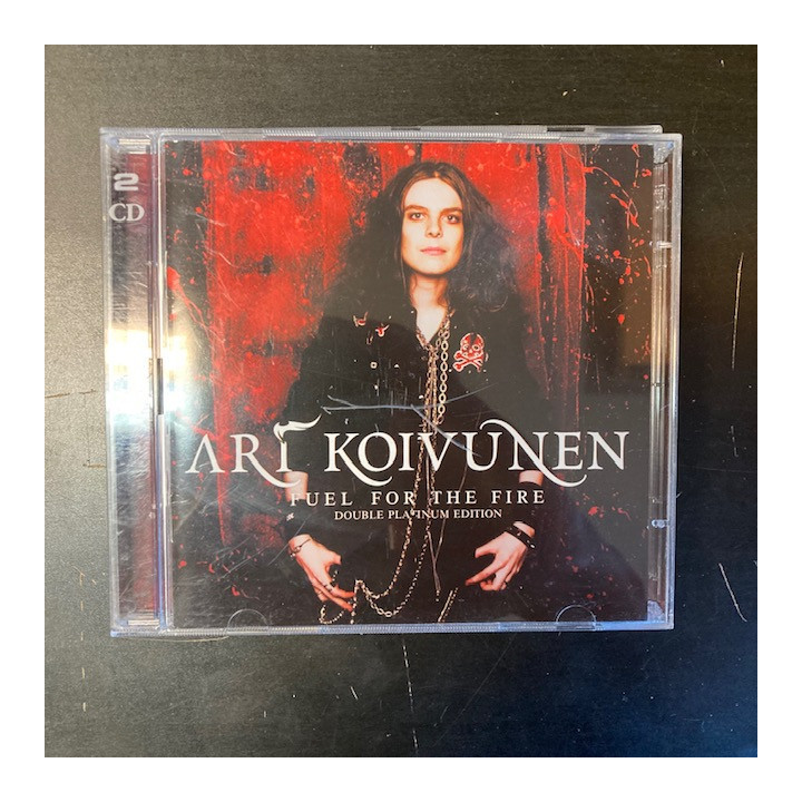 Ari Koivunen - Fuel For The Fire (double platinum edition) CD+DVD (VG+-M-/M-) -heavy metal-