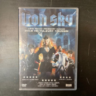 Iron Sky DVD (VG+/M-) -toiminta/sci-fi-