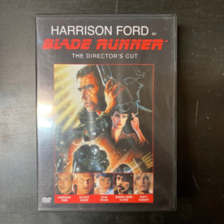 Blade Runner (director's cut) DVD (VG/M-) -jännitys/sci-fi-