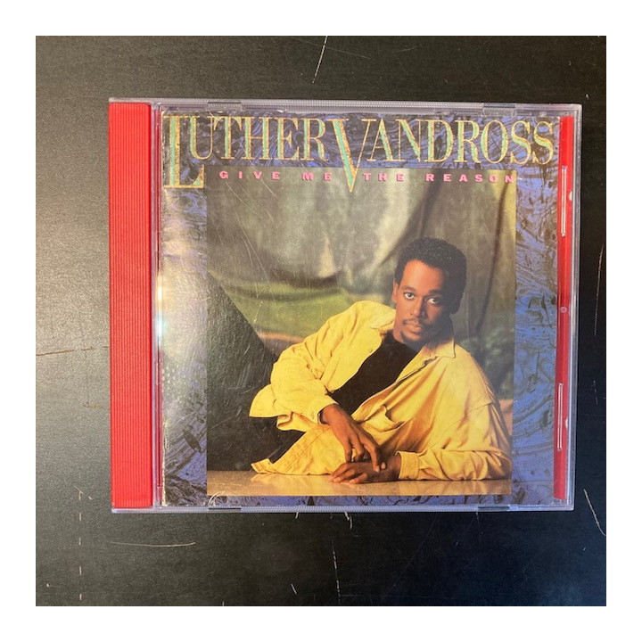 Luther Vandross - Give Me The Reason CD (VG/VG+) -soul-