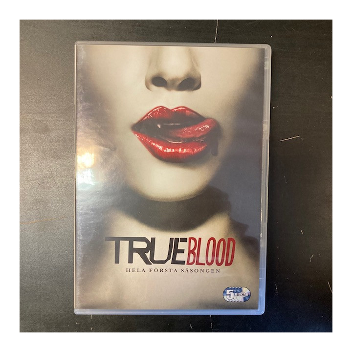True Blood - Kausi 1 5DVD (VG-VG+/M-) -tv-sarja-