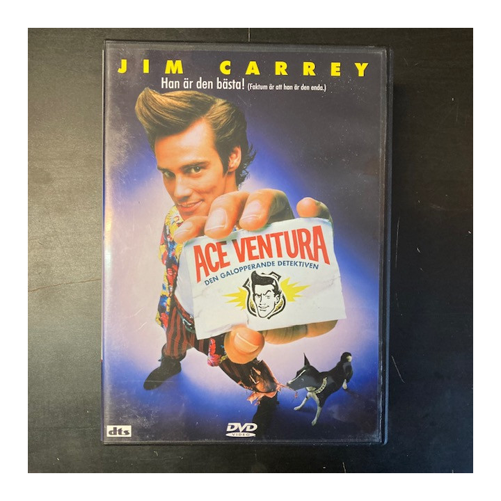 Ace Ventura - Lemmikkidekkari DVD (VG/M-) -komedia-