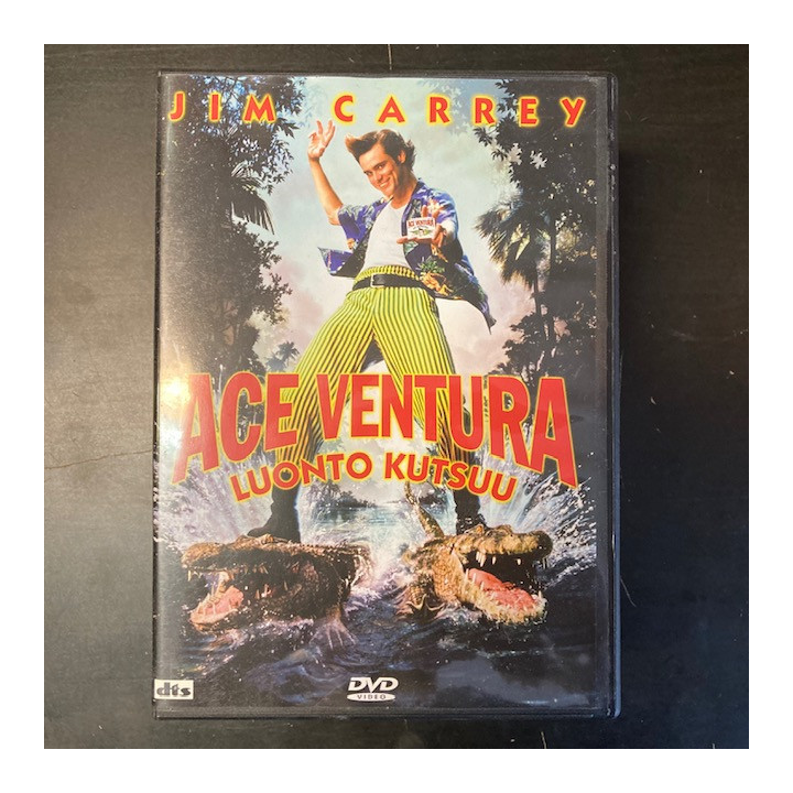 Ace Ventura - Luonto kutsuu DVD (M-/M-) -komedia-