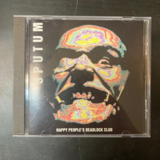 Sputum - Happy People's Deadlock Club CD (VG+/VG+) -heavy metal-