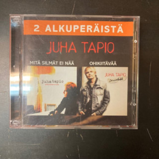 Juha Tapio - Mitä silmät ei nää / Ohikiitävää 2CD (VG+/M-) -iskelmä-