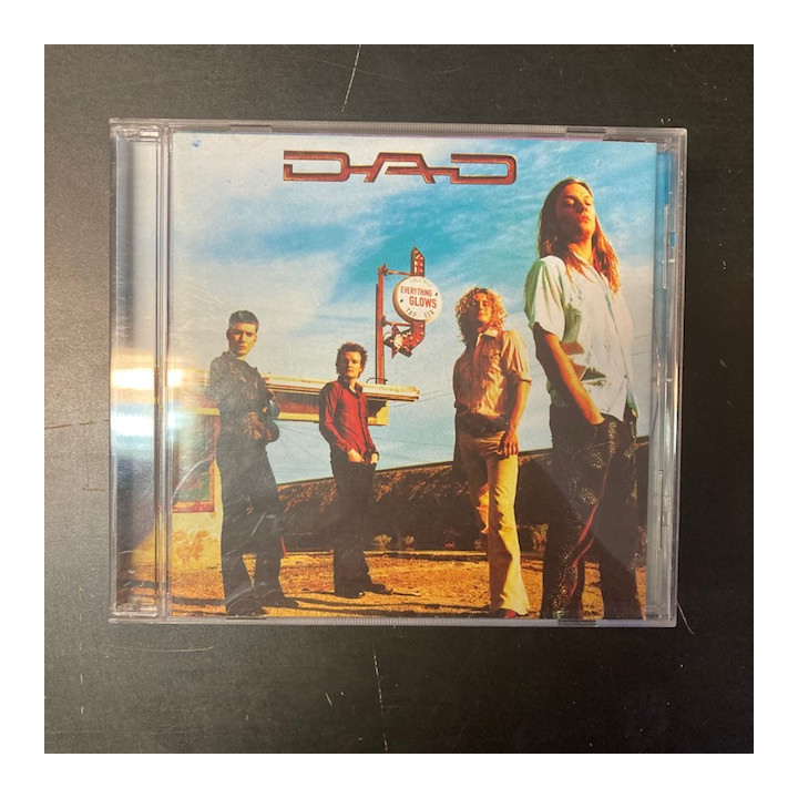 D-A-D - Everything Glows CD (VG/M-) -hard rock-