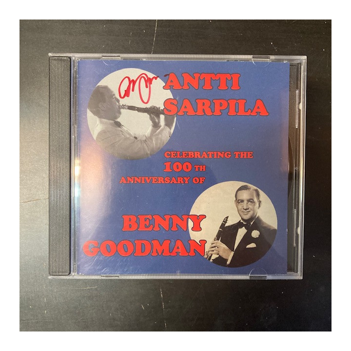 Antti Sarpila - Celebrating The 100th Anniversary Of Benny Goodman CD (VG+/M-) -swing-