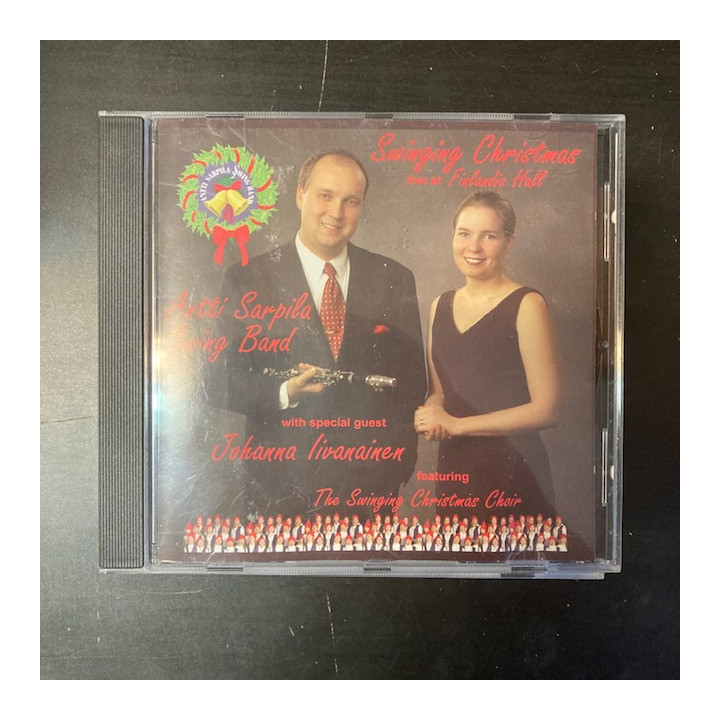 Antti Sarpila Swing Band - Swinging Christmas (Live At Finlandia Hall) CD (VG+/VG+) -joululevy-